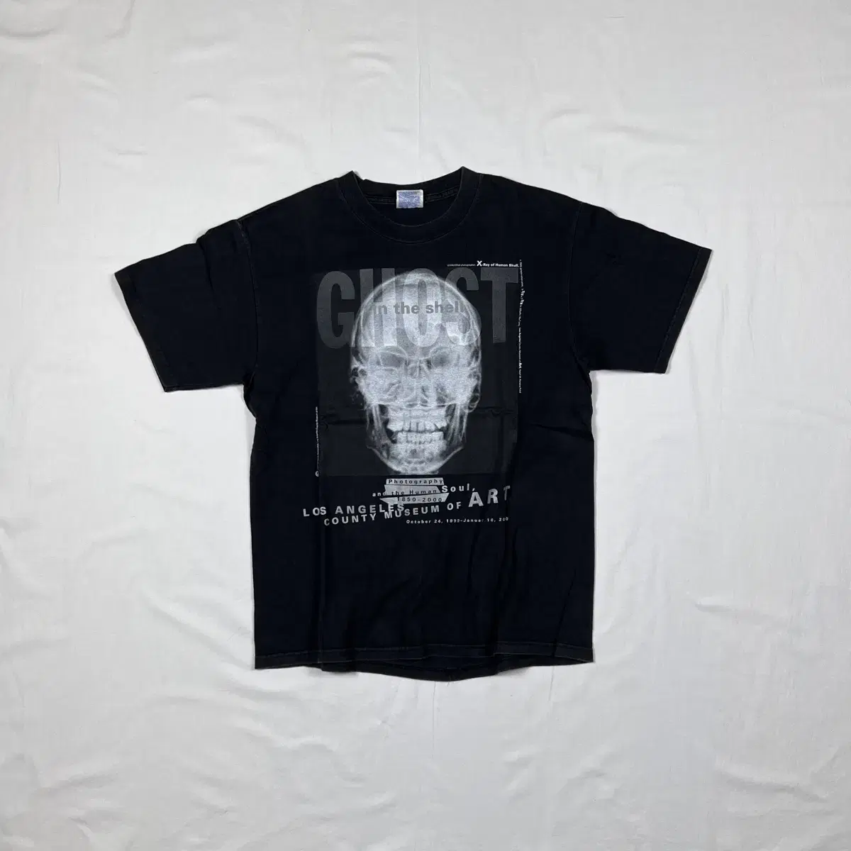 90s 99's Ghost in the Shell Skull Print Vahn Short Sleeve Tee