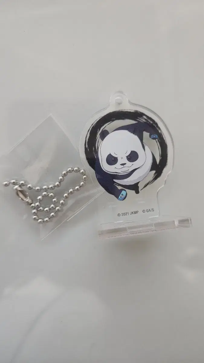 Zuu Rotation0 Panda acrylic Ministand Panda keyring Theater Edition Limited Goods