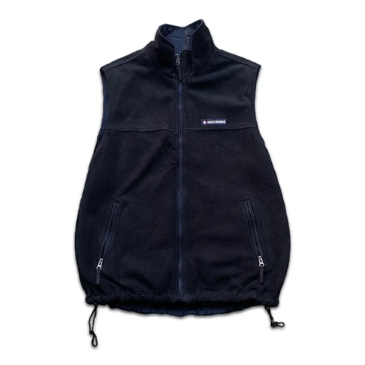 90s Abercrombie reversible fleece vest