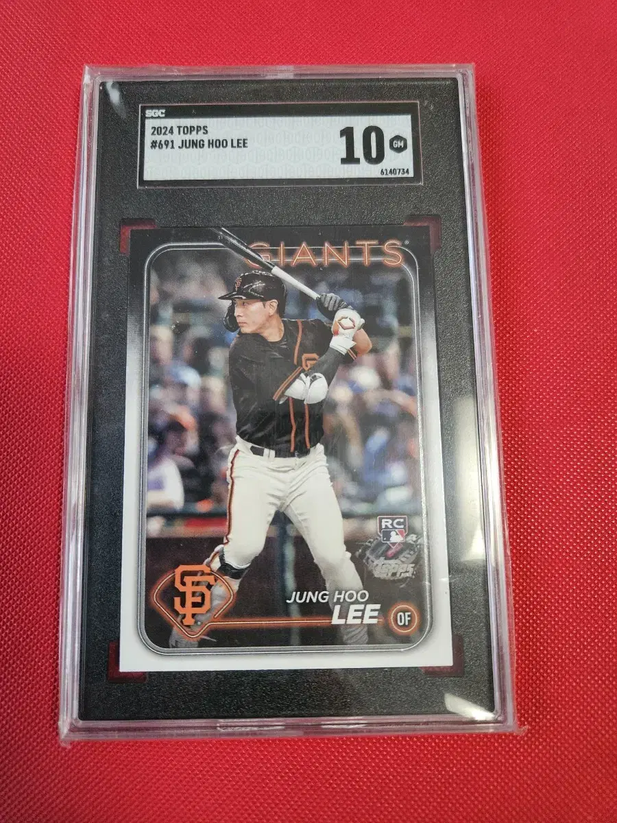 이정후 2024 Topps 루키 SGC 10등급 카드