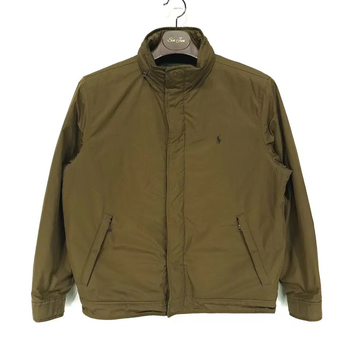 (CS116) L Polo Ralph Lauren Olive Khaki Jumper