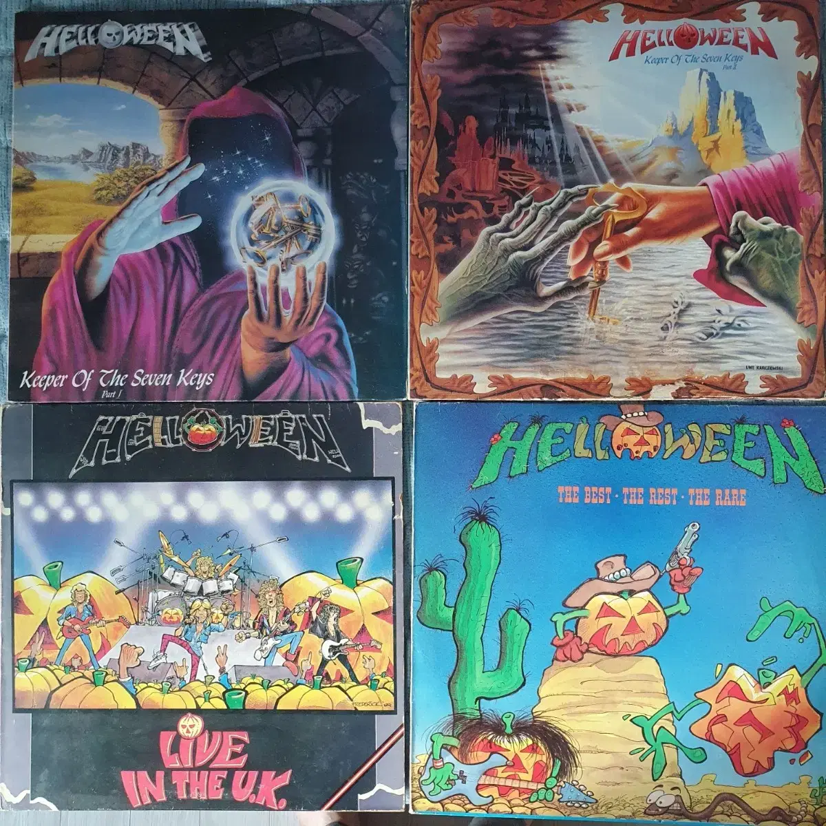 HELLOWEEN LP4종 5장