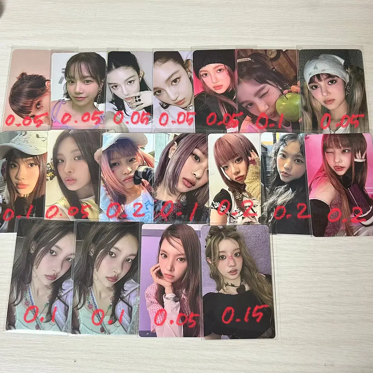 YeoDol photocard Aileet new jeans yuri winter OMG SuperShay Cherry WTS