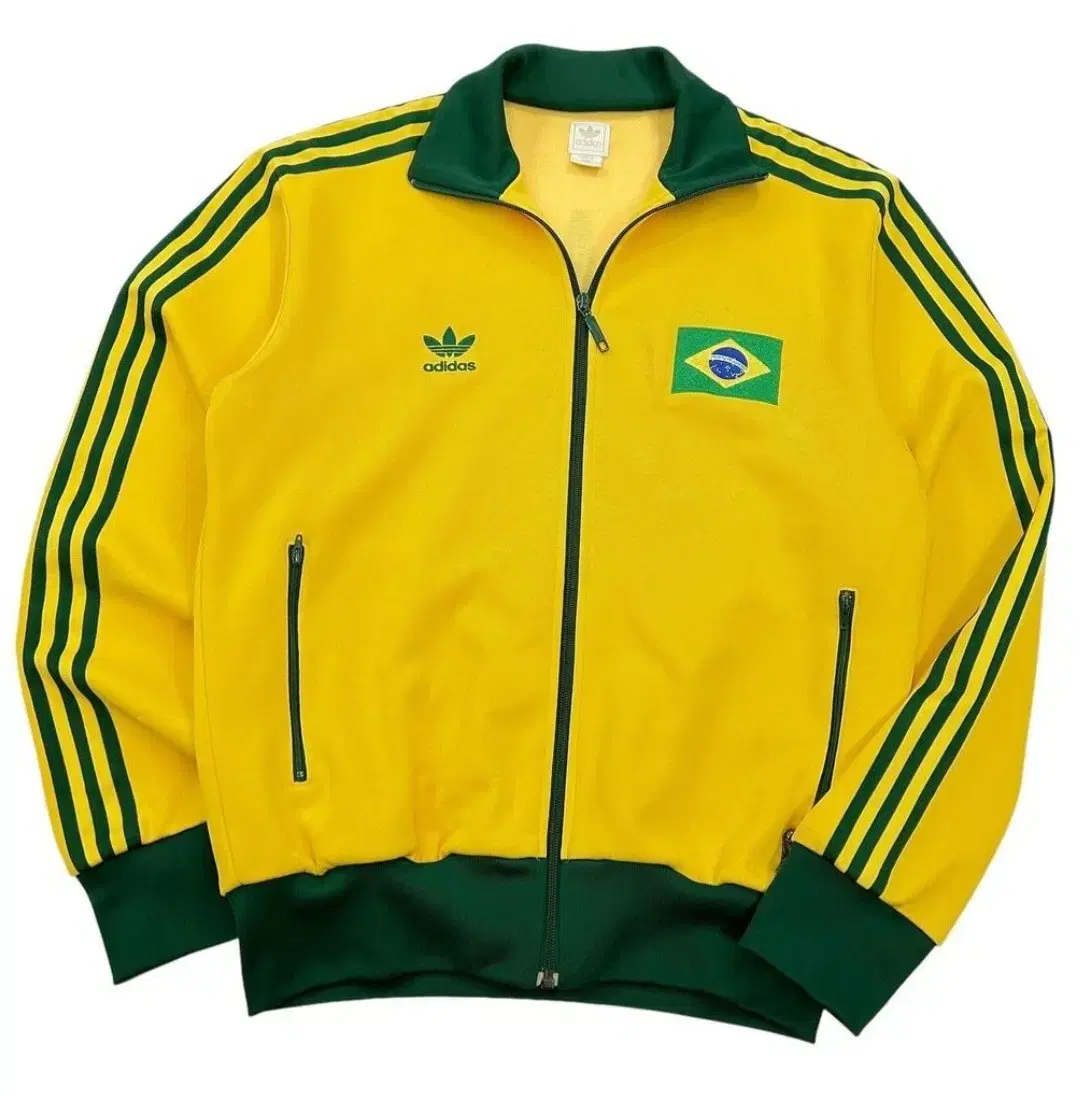 Adidas 2006 Brazil cignature Logo Jersey Tracktop