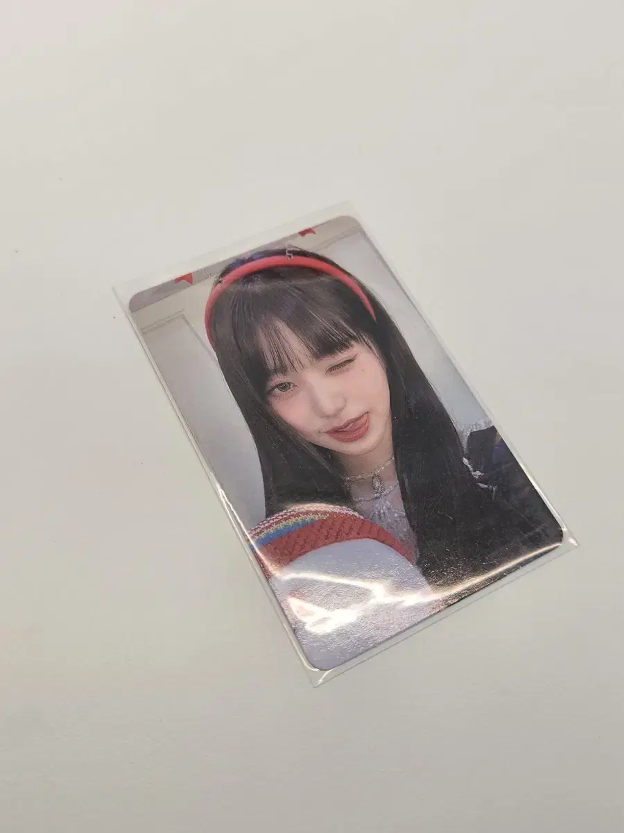 ive jang wonyoung mine soundwave christmas snowman unreleased photocard pre-order benefit photocard wts sells