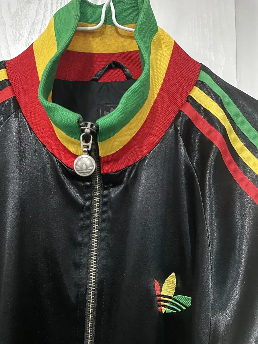 Adidas Velvet Jamaica Zip-Up Jersey