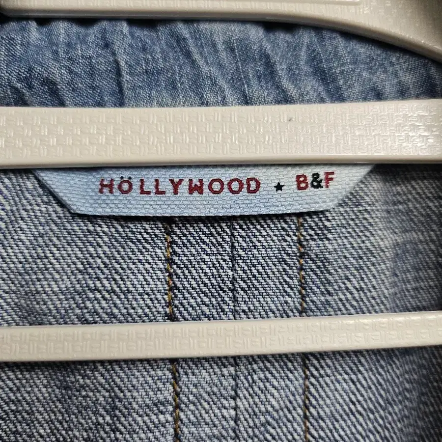 HOLLYWOOD B&F 후드 롱청자켓