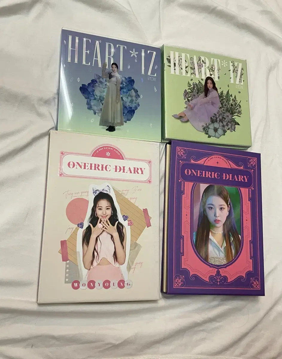 ive jang wonyoung iz*one days cover album wts