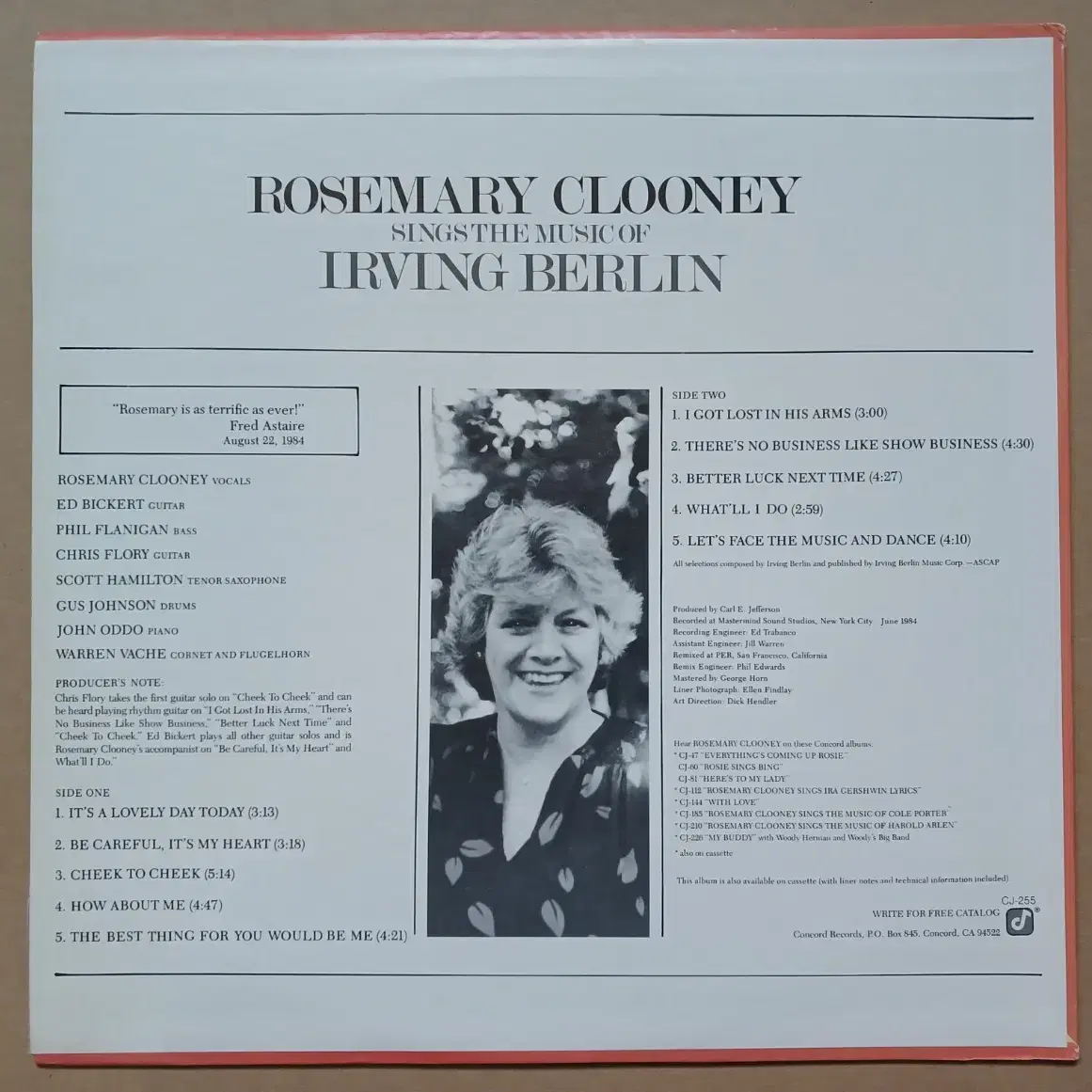 LP rosemary clooney