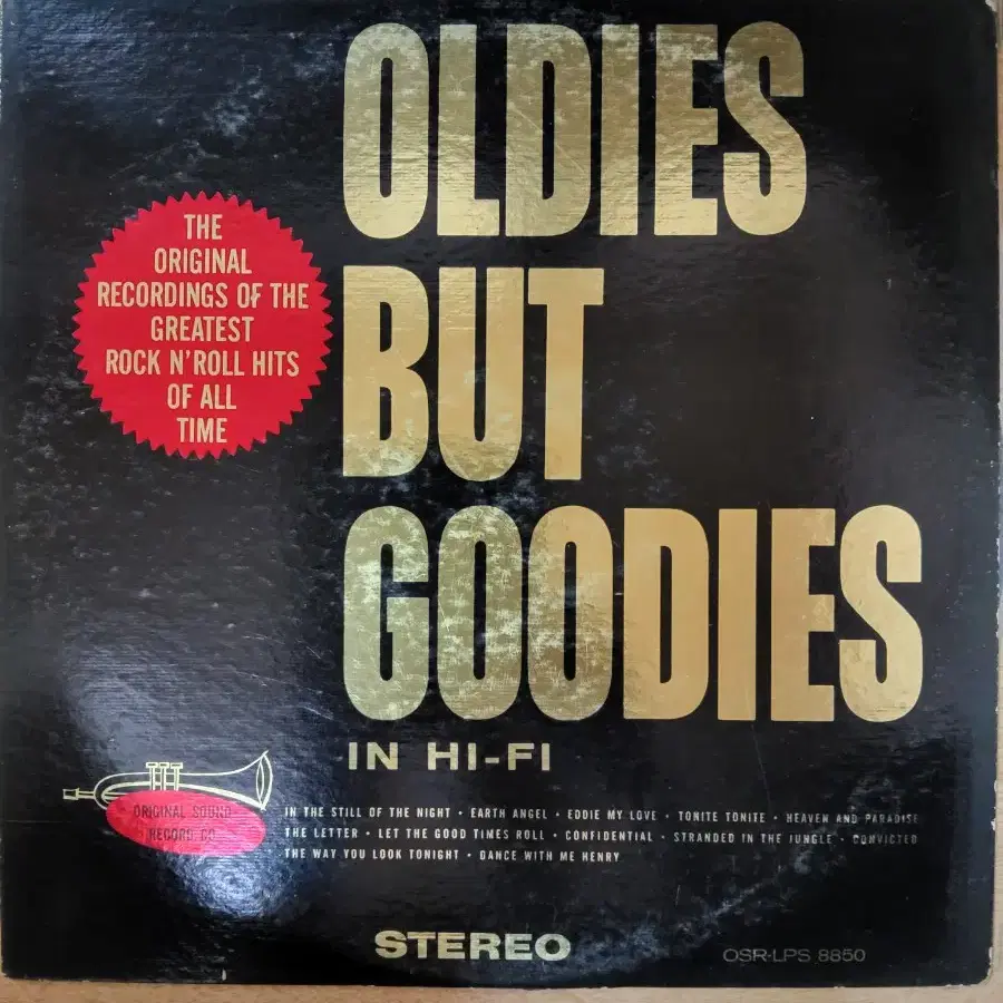 V.A: OLDIES BUT GOODIES 음반 (LP 턴테이블 오디오