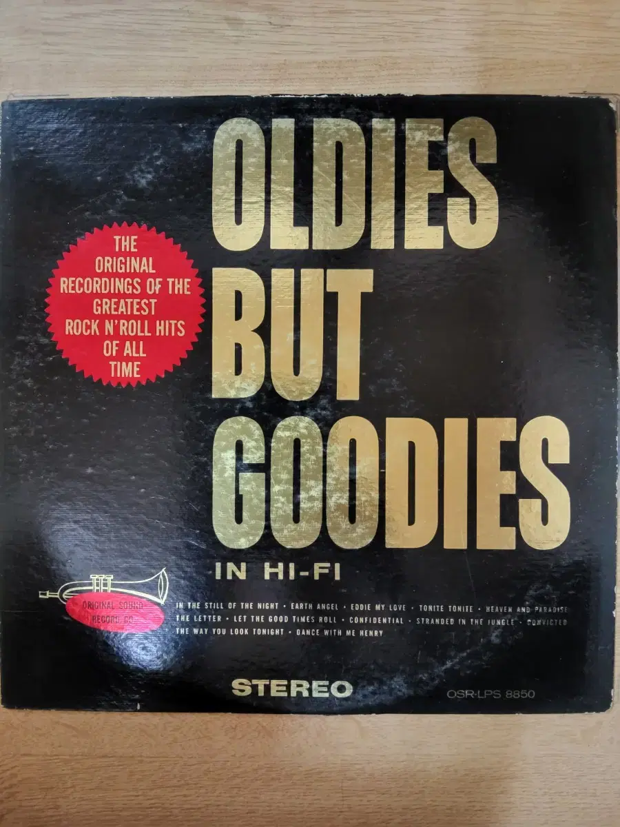 V.A: OLDIES BUT GOODIES 음반 (LP 턴테이블 오디오