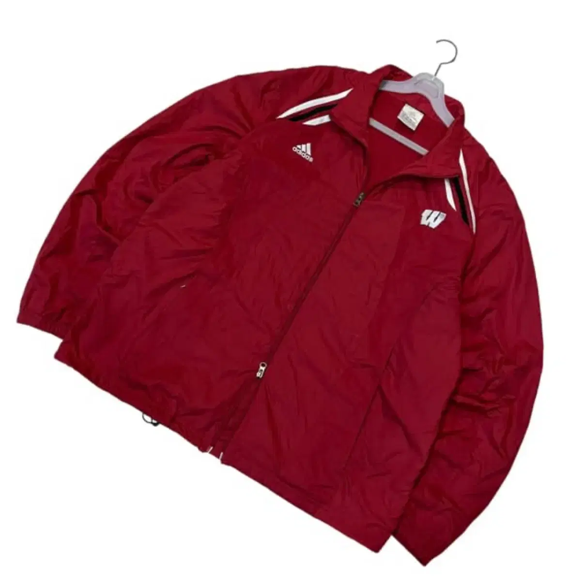 [L] Adidas Red Line Windbreaker