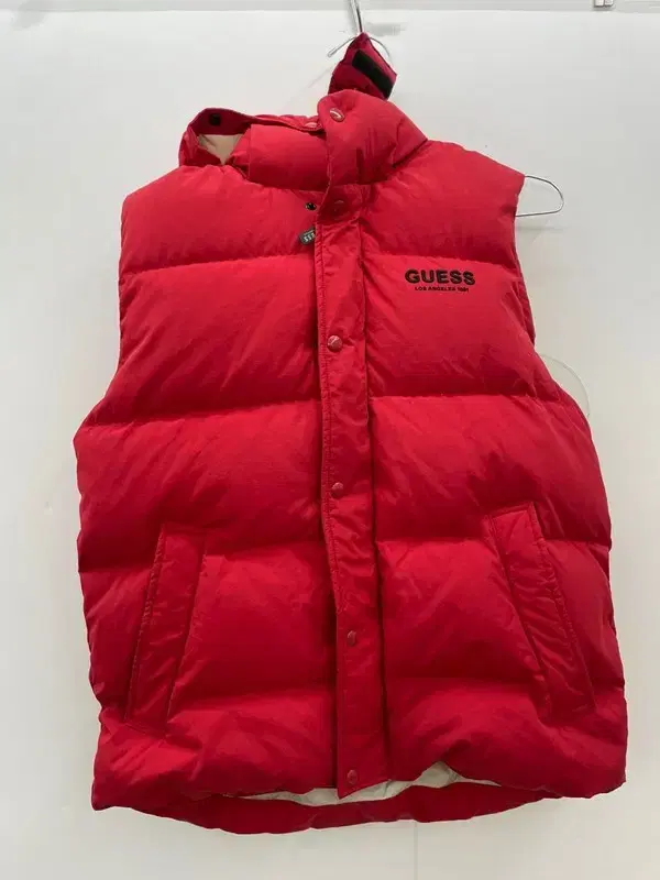 Large Gess Oldschool Red Padded Vest Inner Contamination Zone B Grade Women's Vest