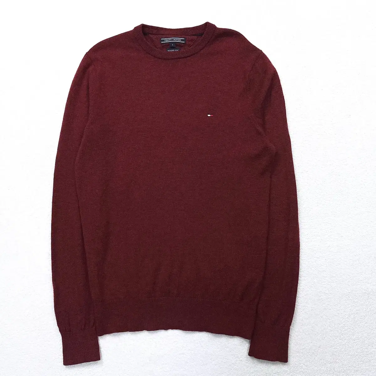 [95] Tommy Hilfiger Brick Red Knit