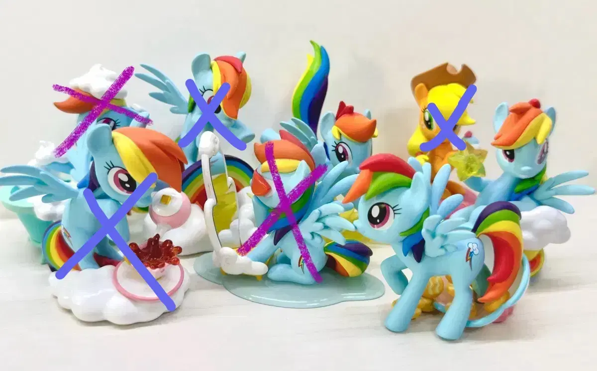 Pop Mart My Little Pony Figures Rainbow DashZuu