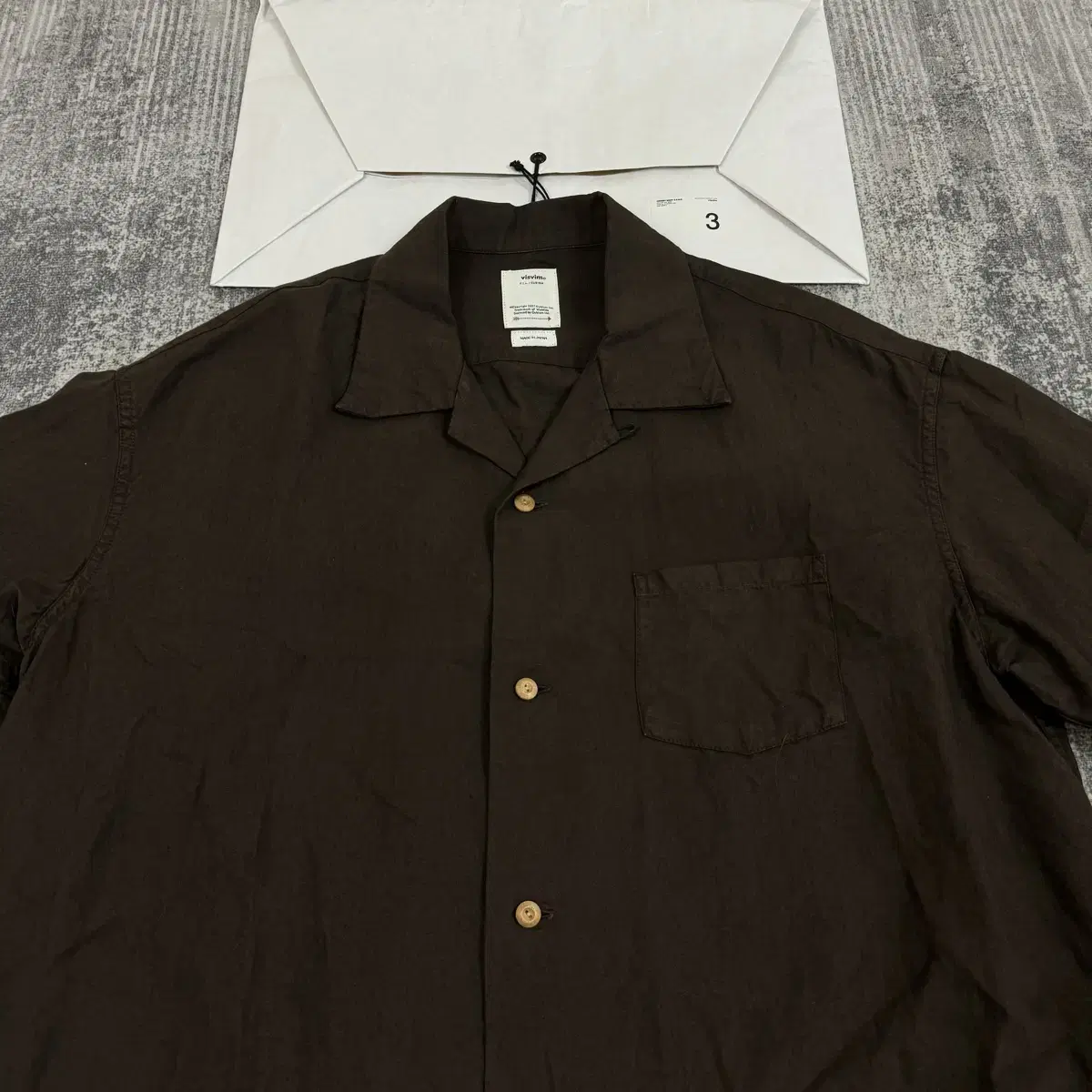 VISVIM 23SS CROSBY SHIRT S/S (N.D.)