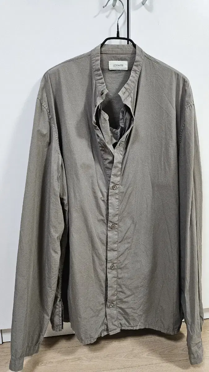 Lemaire Blouson shirt Ash gray M