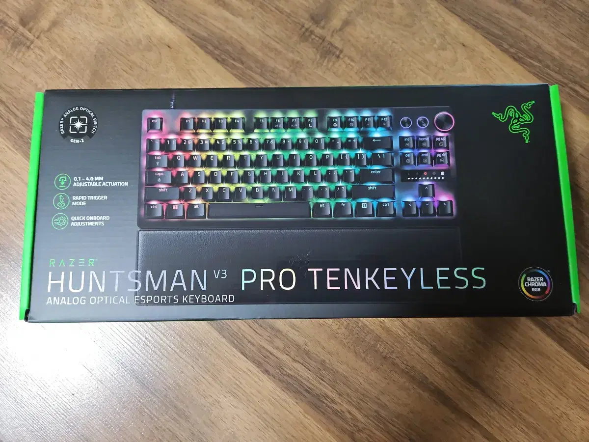 미개봉 레이저 Razer Huntsman V3 Pro TENKEYLESS