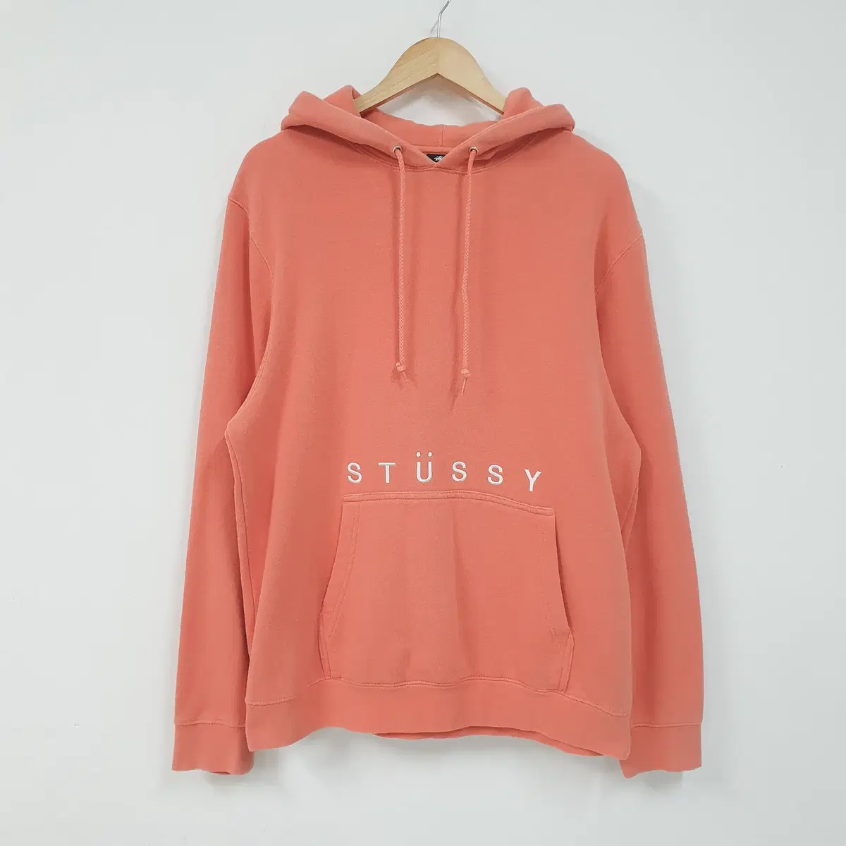 Stussy Peach Brushed Hoodie / Large