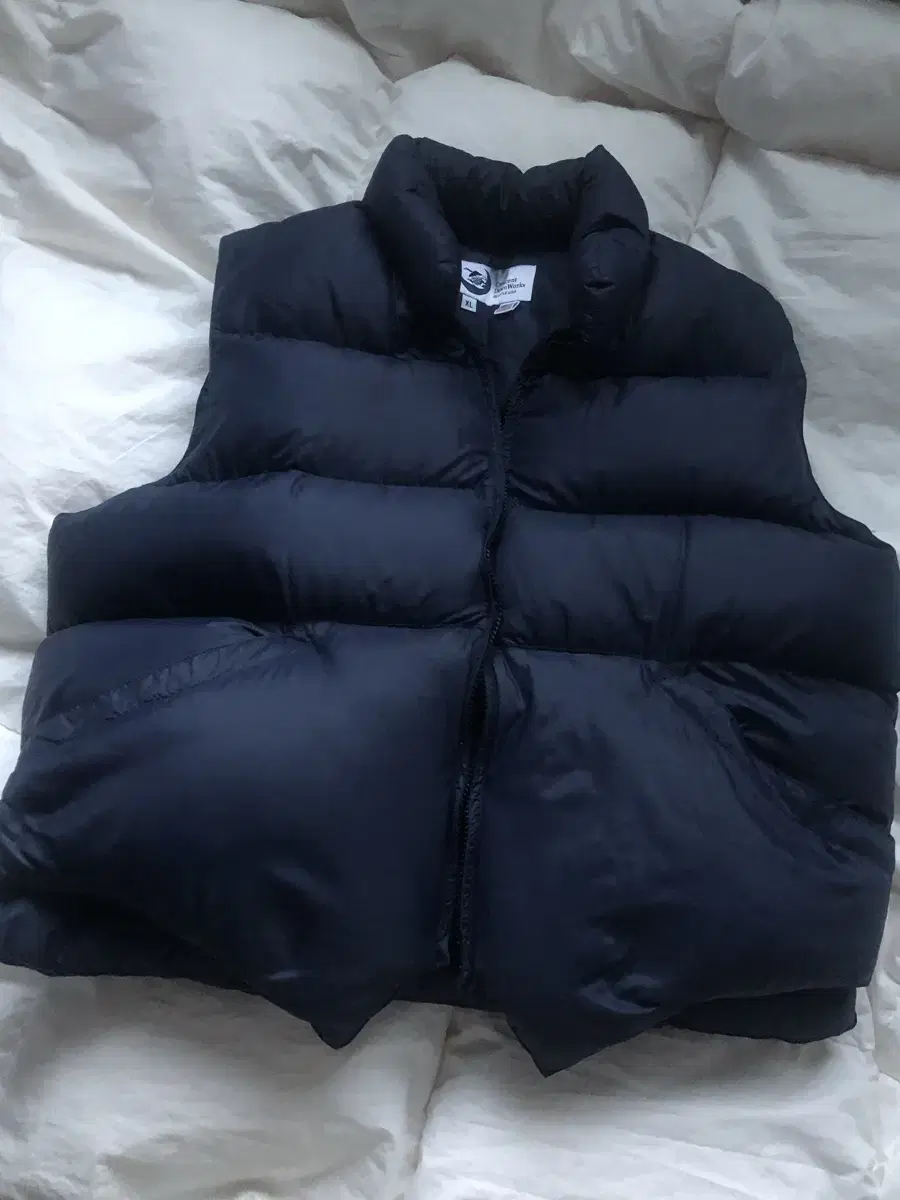 Crescent Downworks Puffer Vest Navy XL XXL