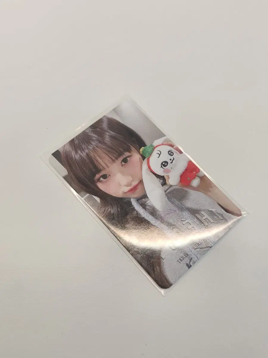 ive jang wonyoung christmas minive flush doll photocard wts sells