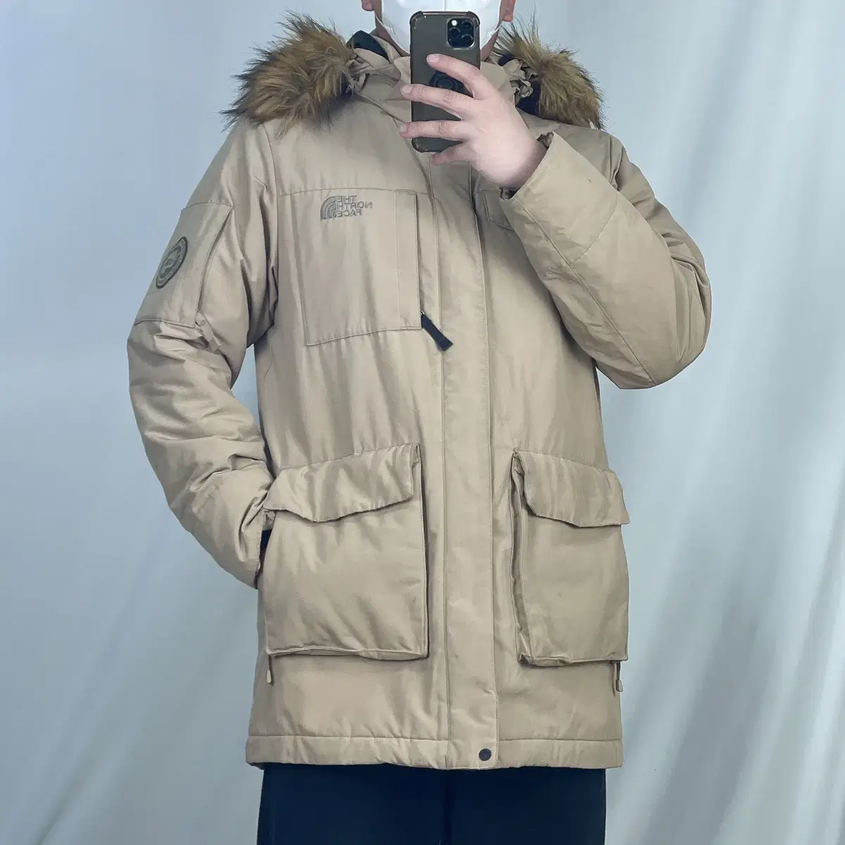 The North Face Beige McMurdo Padded 100 .241122