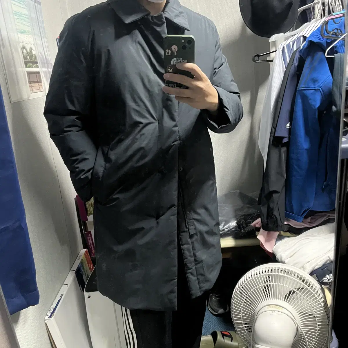 (almost new) jia goose down coat padding 100L