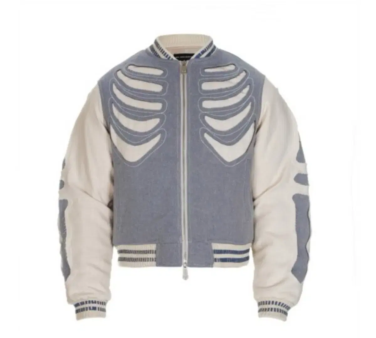 [M] Serious Bone Cutting Varsity Jacket