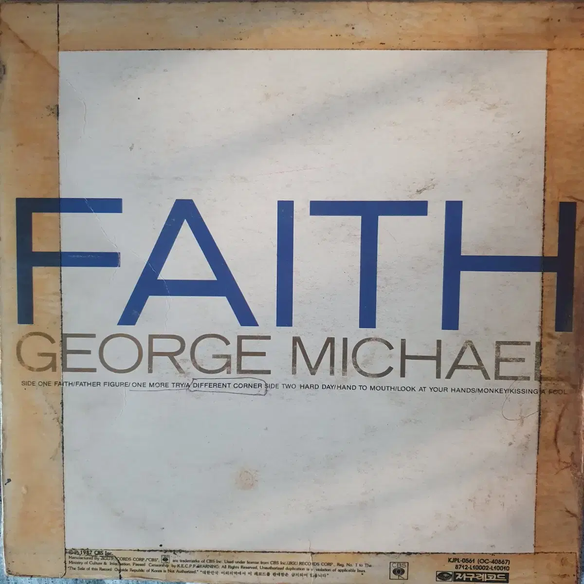 GEORGE MICHAEL-FAITH LP