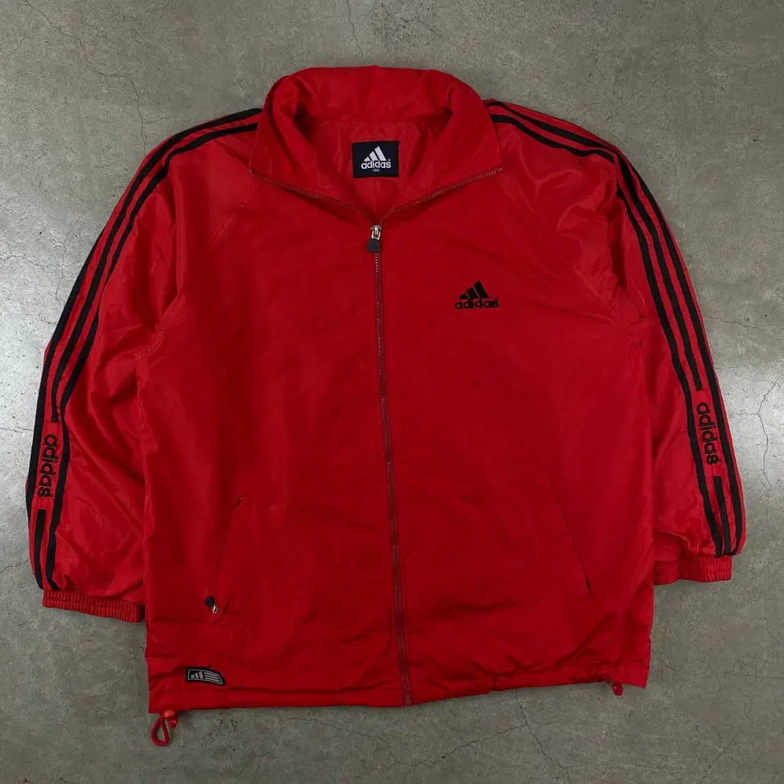 Adidas 00s Logo Sideline Red Windbreaker