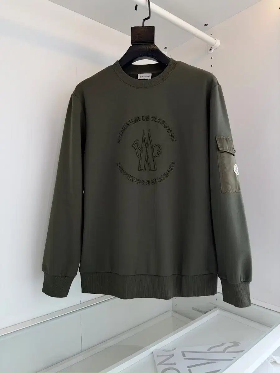 Moncler Military Round Bomber Jacket