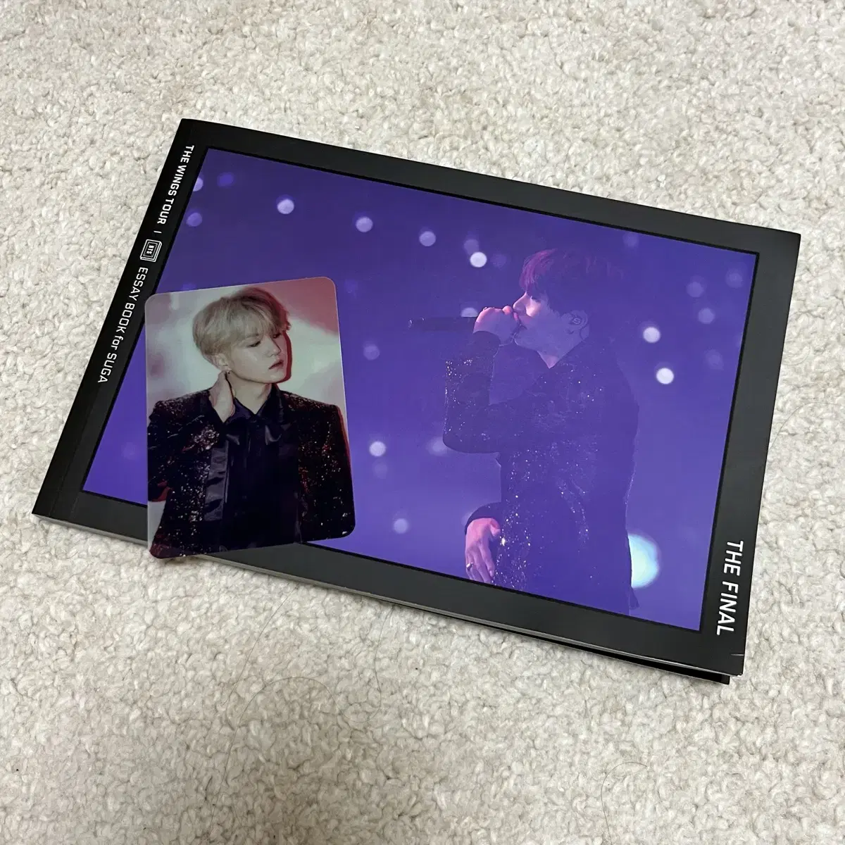 BTS suga wingpacon essay book BTS SUGA