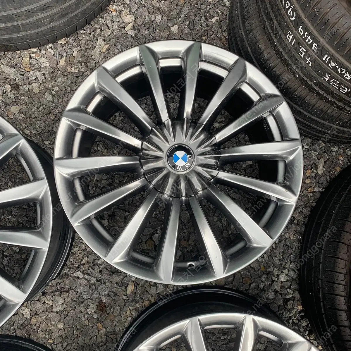 19인치 BMW7시리즈 G바디 하이퍼블랙 순정휠 한대분 판매합니다