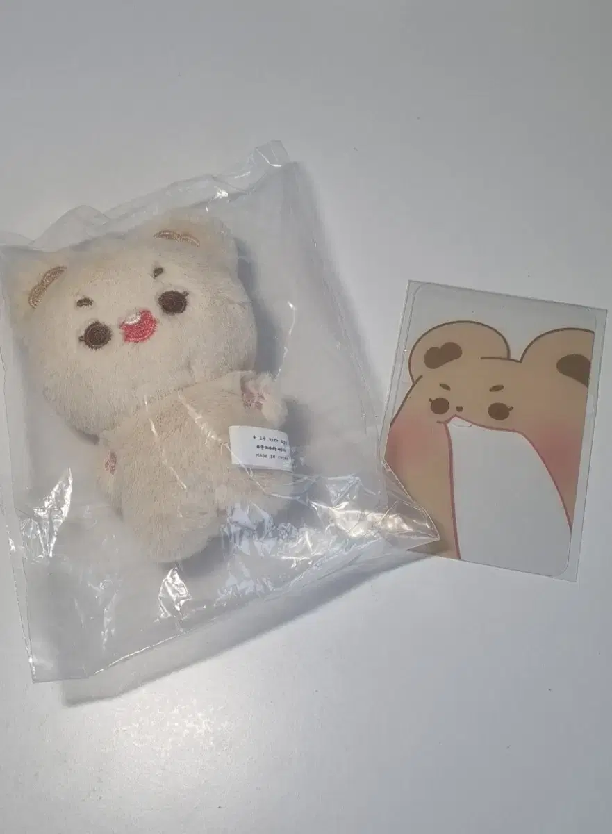 Tuba Kong beomgyu Bambi Kong (unsealed) txt 10cm doll wts Tuba Kong pre-order benefit Photocard