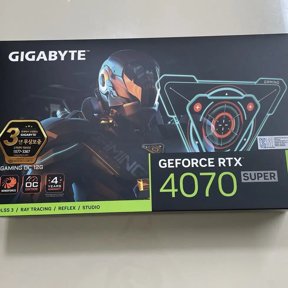 rtx 4070super gaming oc 제이씨현 미개봉