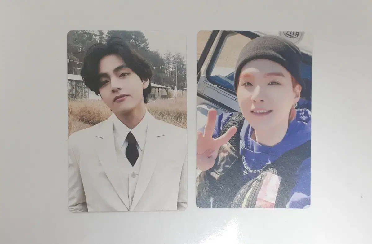 bangtan photocard bulk yoon taehyung mimacel photobook v suga bts v suga