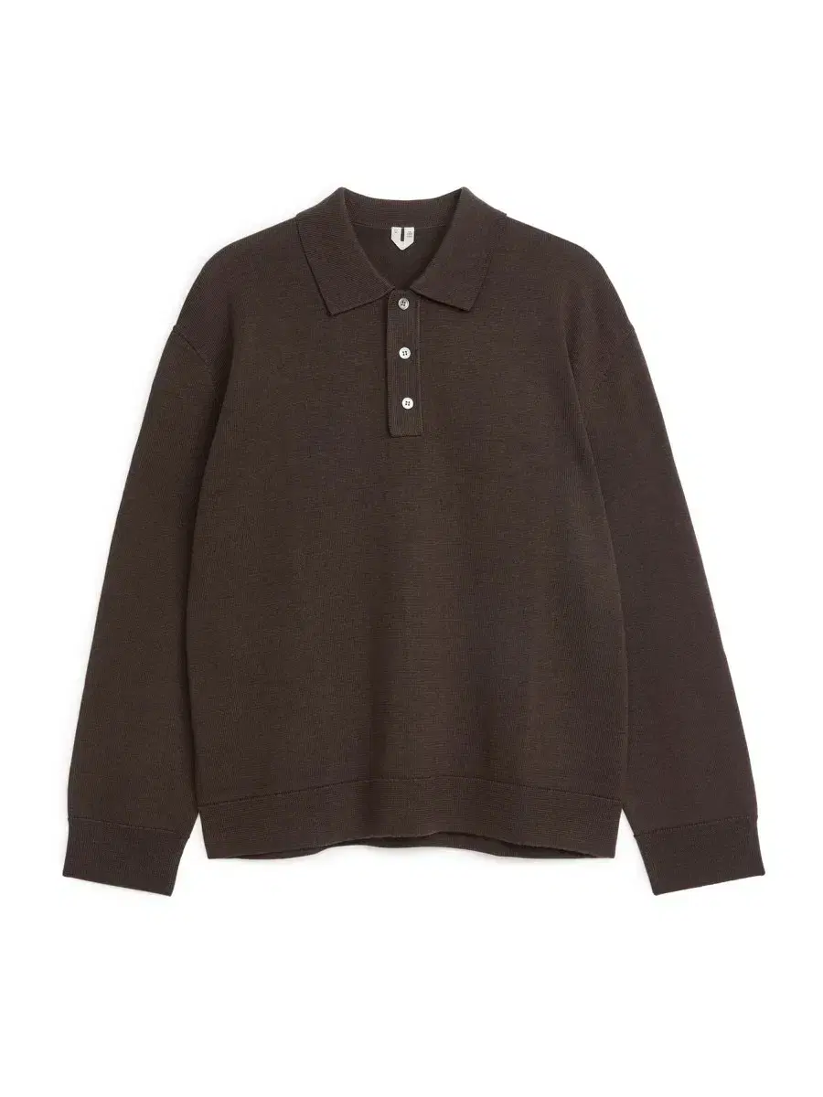 Arquette Long Sleeve Merino Polo Shirt