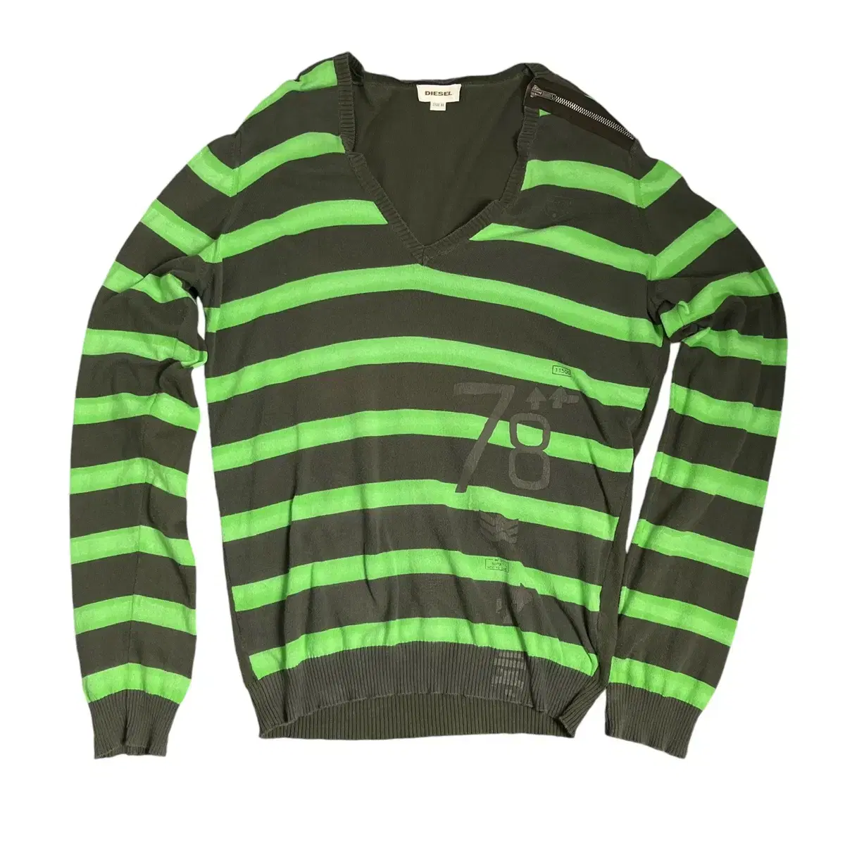 Diesel Stripe Sweater