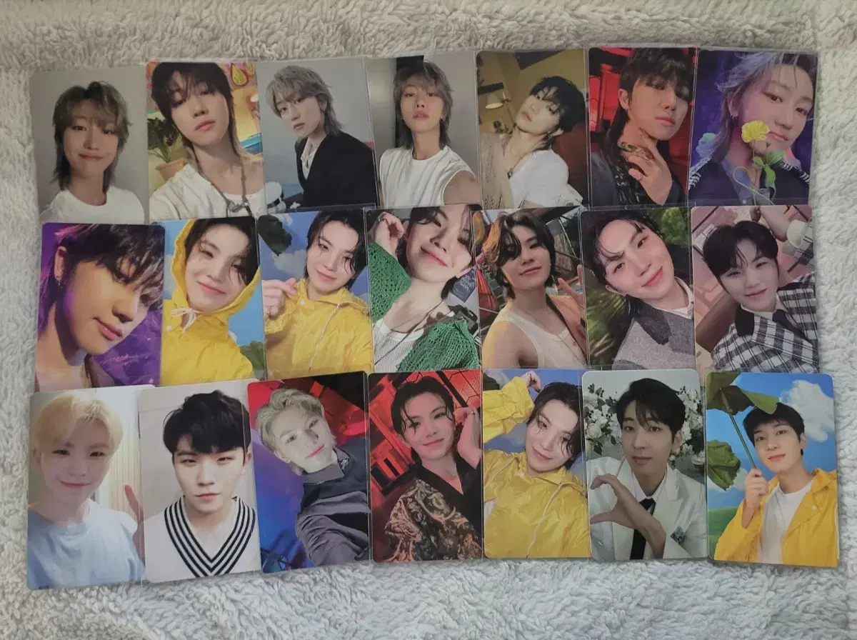 seventeen photocard photocard tc dispose wts