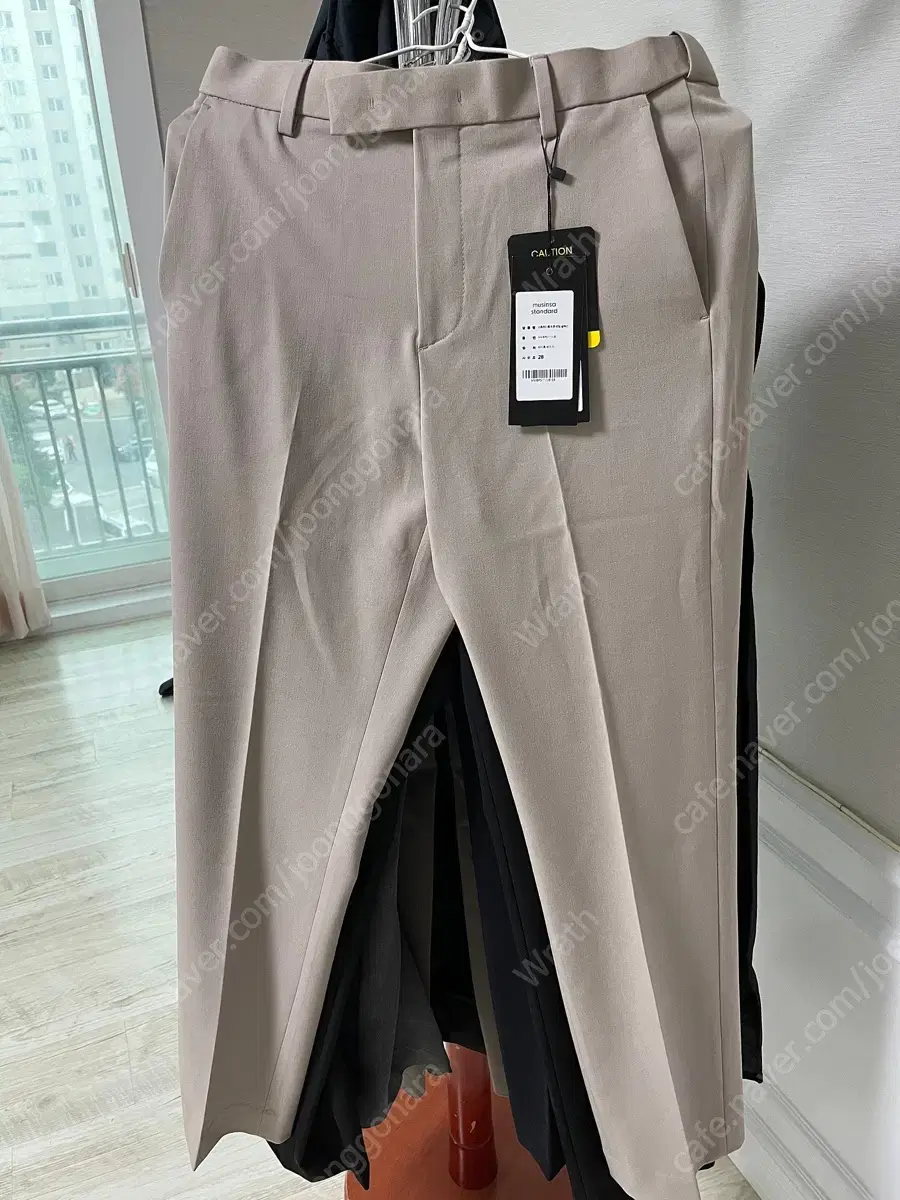 2 pair of plain slacks, size 28