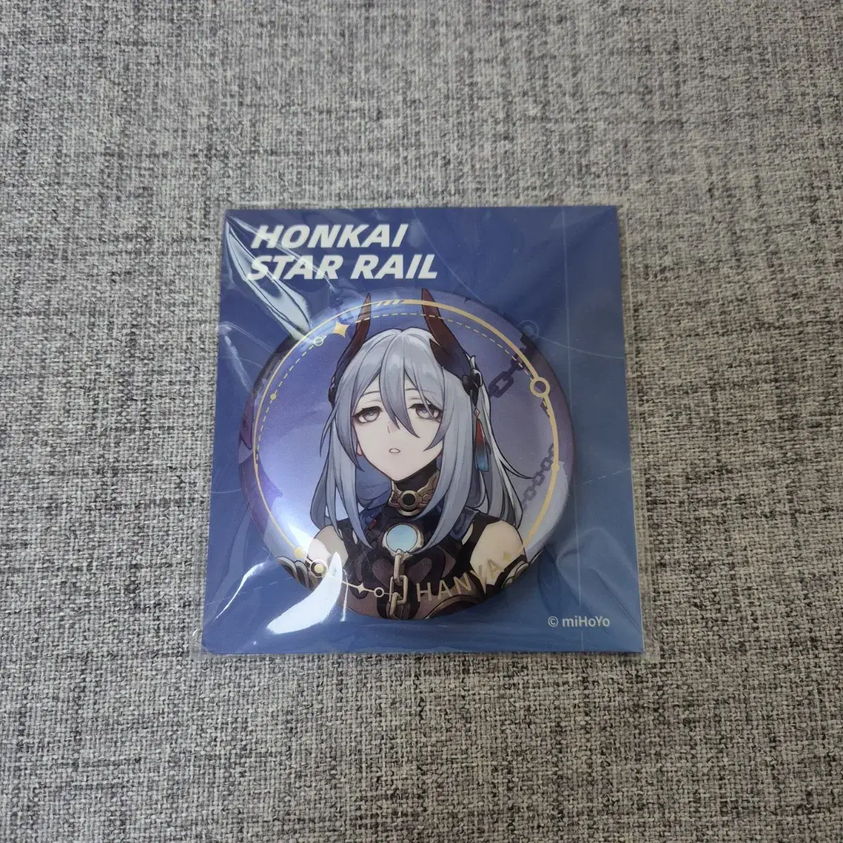 Star Rail Han's Can Badge Official Goods (Unsealed)