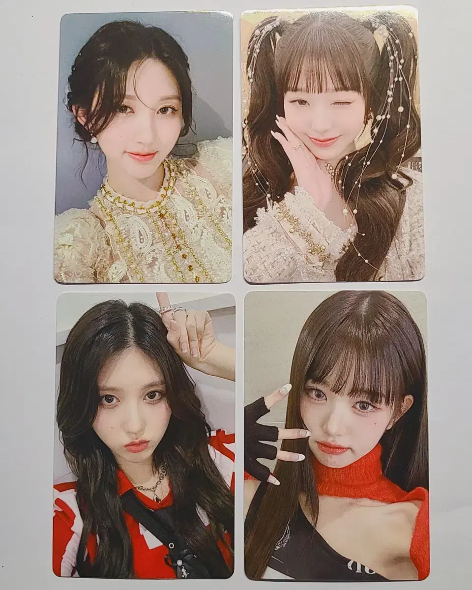 ive wonyoung gaeul yizhiyu sell | Mine China Overseas unreleased photocard 1st 2nd