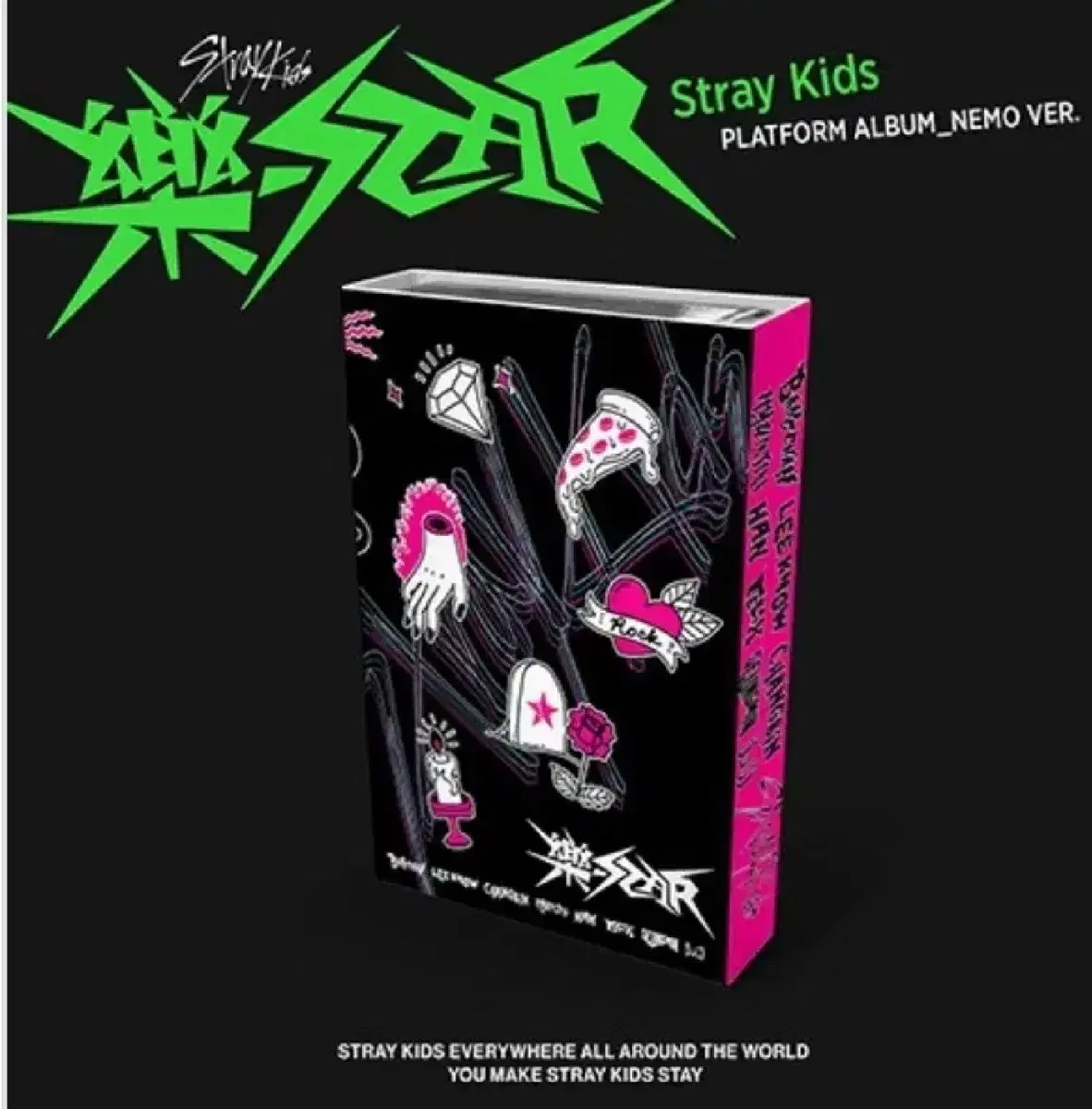 [unsealed] Straykids Rockstar Nemo album.