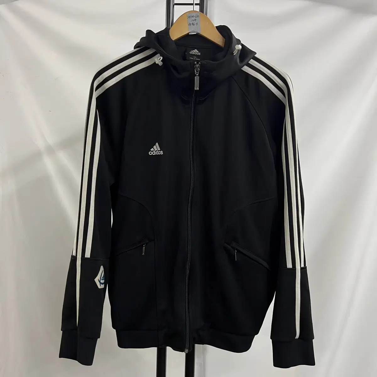 [Genuine/105] Adidas Samsun Hoodie Black Track Top/Jersey (Europa)