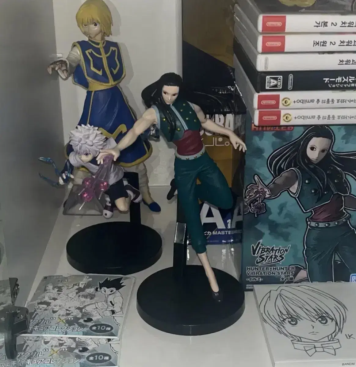 Dedication Figures Kira Irmi Krapika Chloro Figures Kuji HunterHunter