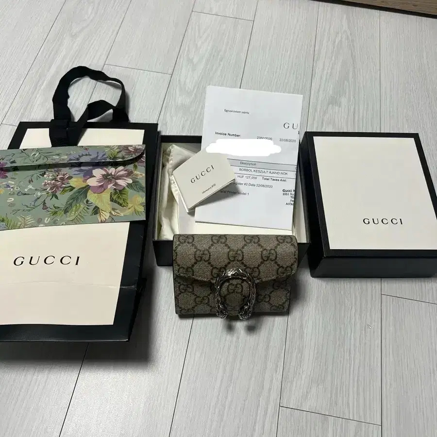 구찌 디오니소스 지갑 여성 GUCCI