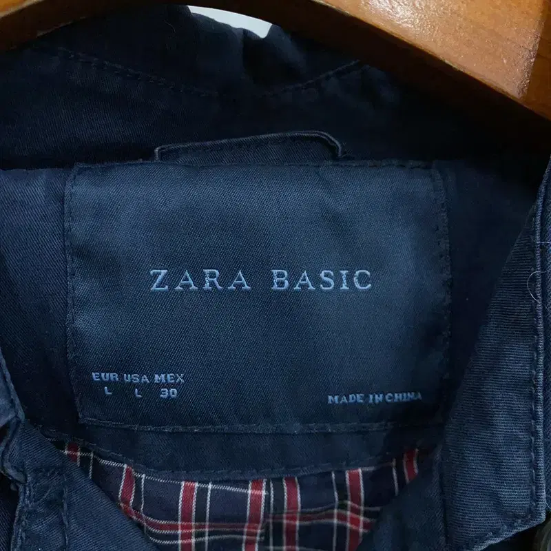 자라 ZARA 네이비 여자 트렌치 코트 더블코트 90 A06898