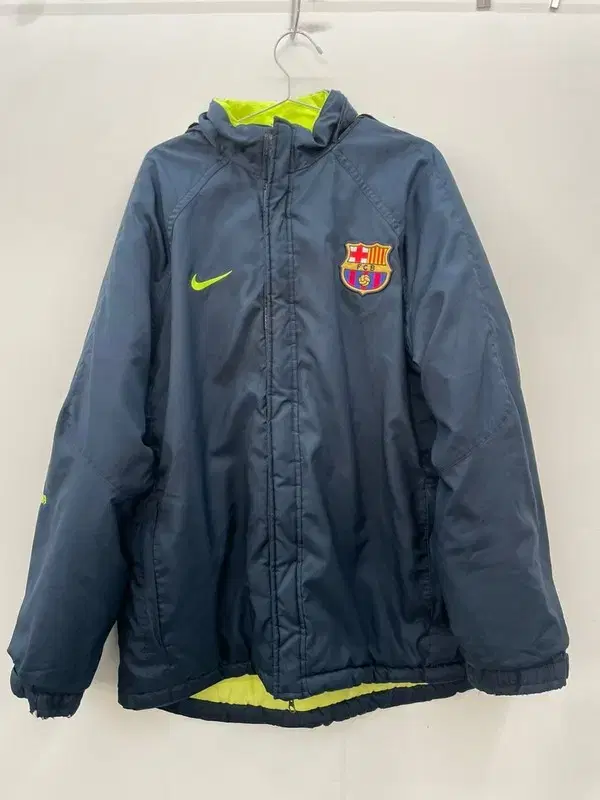 105 Nike Barcelona Football Blockcore Jumper Midfield Jacket