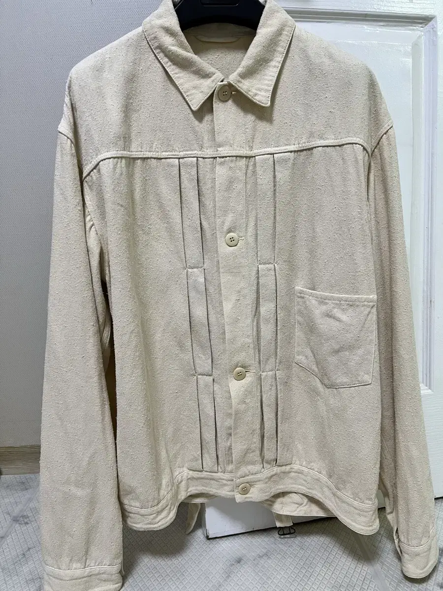 24ss Comoli silk nep 4사이즈 화이트