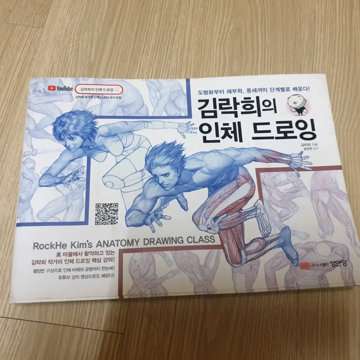 그림 작법서 김락희의 인체드로잉 책 팔아요!